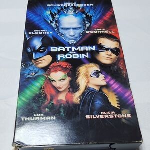 Batman & Robin VHS Tape